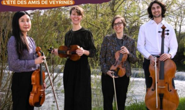 sortie à ST SYMPHORIEN DE MAHUN, Ardèche. CONCERT DU QUATUOR DE L'OCD Sortir à ST SYMPHORIEN DE MAHUN(Ardèche). ST SYMPHORIEN DE MAHUN.