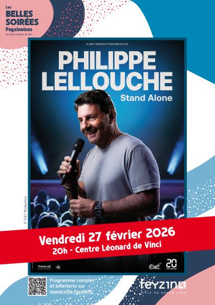sortie à FEYZIN, Rhône. LES BELLES SOIRÉES FEYZINOISES PHILIPPE LELLOUCHE Sortir à FEYZIN(Rhône). FEYZIN.
