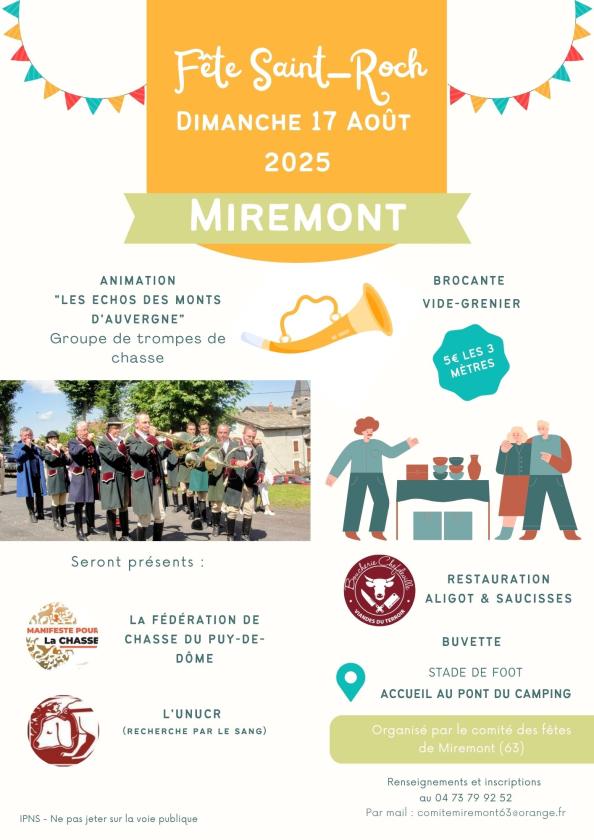 Sortir à MIREMONT(Puy de Dôme). MIREMONT.