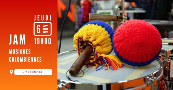 sortie à TOULOUSE, Haute Garonne. JAM « MUSIQUES COLOMBIENNES » - FESTIVAL LOCOMBIA Sortir à TOULOUSE(Haute Garonne). TOULOUSE.