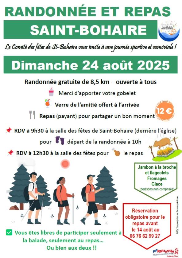 Sortir à ST BOHAIRE(Loir et Cher). ST BOHAIRE.