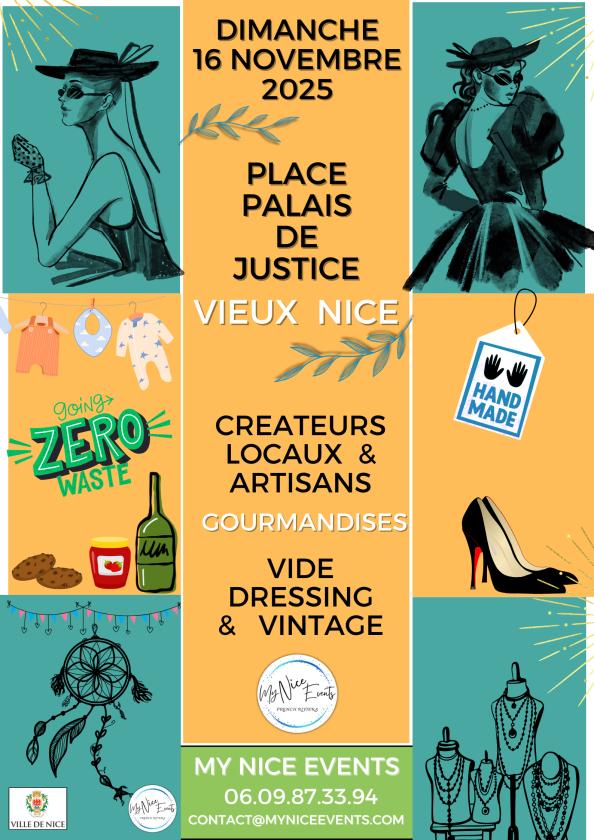 sortie à NICE, Alpes Maritimes. GREEN MARKET NICE : CRÉATEURS ET MODE RESPONSABLE Sortir à NICE(Alpes Maritimes). NICE.
