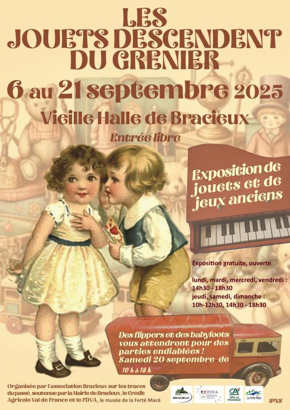 sortie à BRACIEUX, Loir et Cher. LES JOUETS DESCENDENT DU GRENIER Sortir à BRACIEUX(Loir et Cher). BRACIEUX.