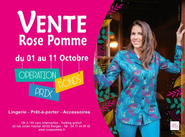 sortie à RIORGES, Loire. GRANDE VENTE ROSE POMME Sortir à RIORGES(Loire). RIORGES.