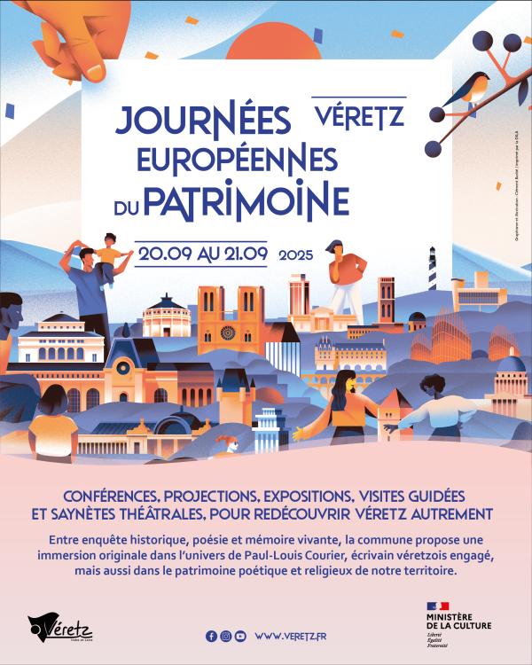 sortie à VERETZ, Indre et Loire. JOURNÉES EUROPÉENNES DU PATRIMOINE / VÉRETZ Sortir à VERETZ(Indre et Loire). VERETZ.