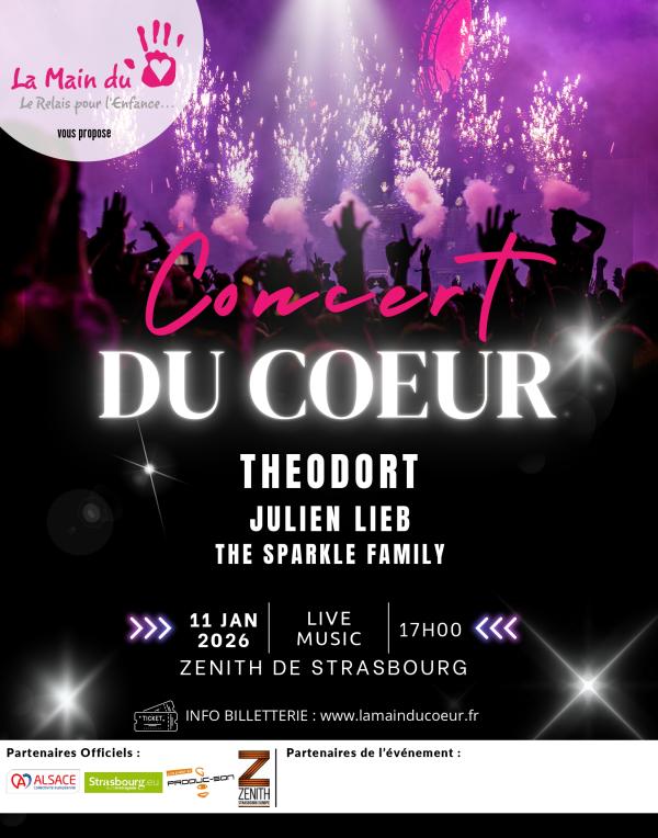 sortie à ECKBOLSHEIM, Bas Rhin. LE CONCERT DU COEUR | THEODORT, JULIEN LIEB... Sortir à ECKBOLSHEIM(Bas Rhin). ECKBOLSHEIM.