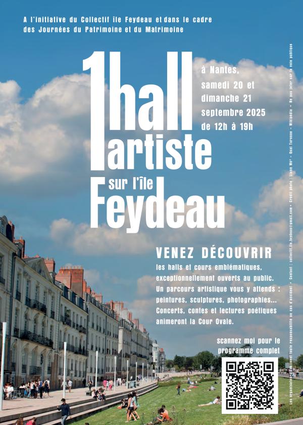 sortie à NANTES, Loire Atlantique. 1 HALL 1 ARTISTE Sortir à NANTES(Loire Atlantique). NANTES.