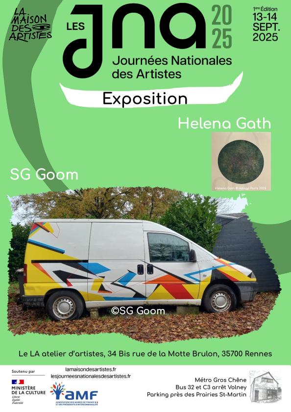 sortie à RENNES, Ille et Vilaine. JOURNÉES NATIONALES DES ARTISTES AU LA Sortir à RENNES(Ille et Vilaine). RENNES.