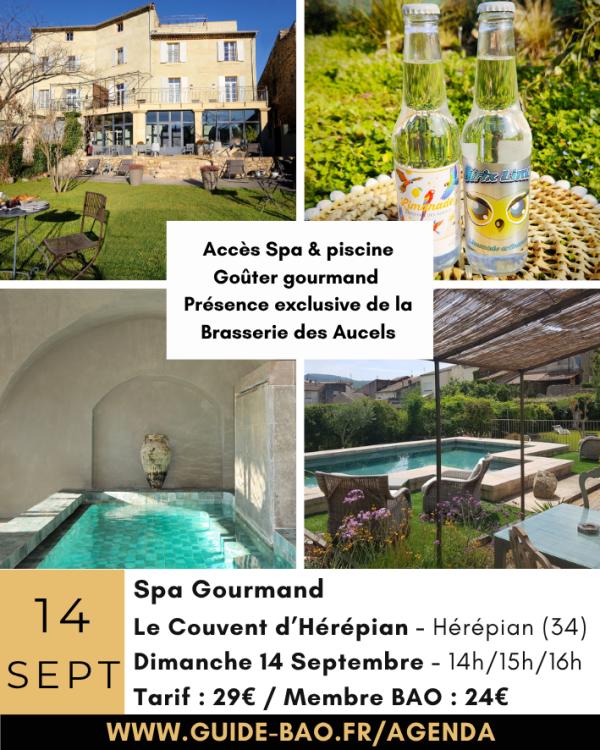 sortie à HEREPIAN, Hérault. SPA GOURMAND / COUVENT HÉRÉPIAN Sortir à HEREPIAN(Hérault). HEREPIAN.