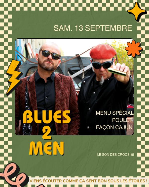sortie à MONTESQUIEU, Tarn et Garonne. CONCERT BLUES 2 MEN + REPAS SPÉCIAL POULET CAJUN Sortir à MONTESQUIEU(Tarn et Garonne). MONTESQUIEU.
