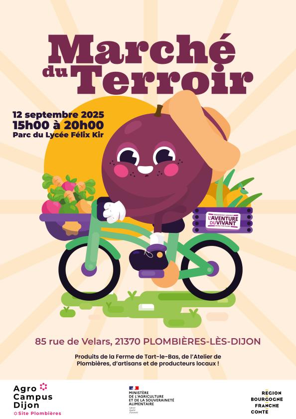 sortie à PLOMBIERES LES DIJON, Côte d'Or. MARCHÉ DU TERROIR Sortir à PLOMBIERES LES DIJON(Côte d'Or). PLOMBIERES LES DIJON.