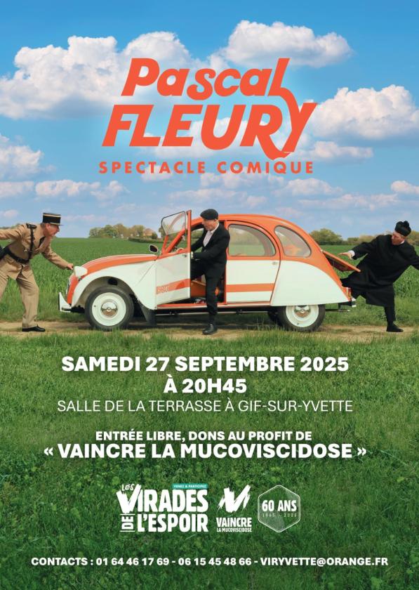 sortie à GIF SUR YVETTE, Essonne. SPECTACLE HUMOUR CHANSON PASCAL FLEURY Sortir à GIF SUR YVETTE(Essonne). GIF SUR YVETTE.
