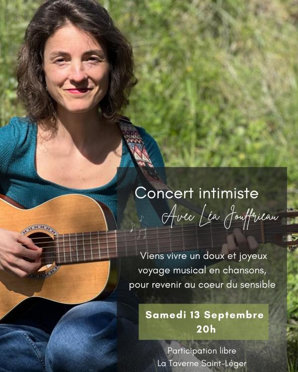 sortie à CHAMBERY, Savoie. CONCERT : LÉA JOUFFRIEAU - POP / FOLK Sortir à CHAMBERY(Savoie). CHAMBERY.
