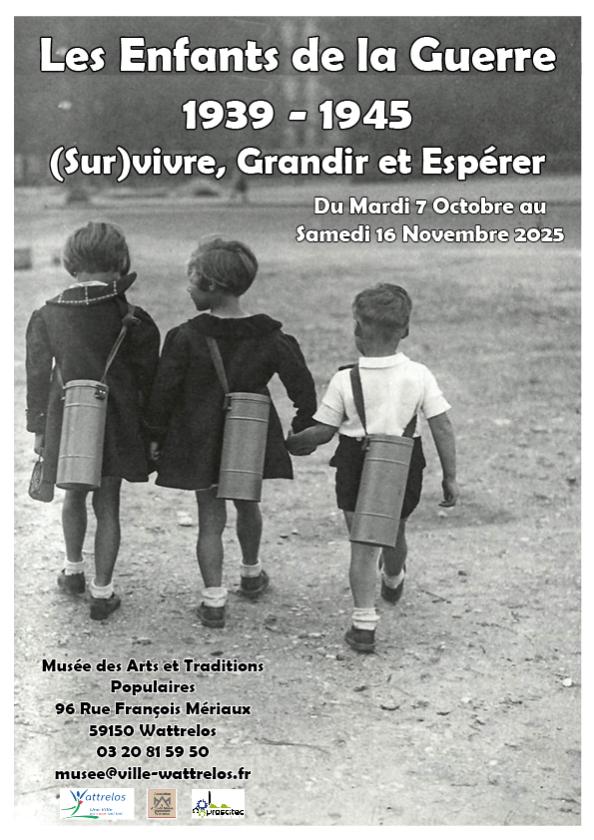 sortie à WATTRELOS, Nord. "LES ENFANTS DE LA GUERRE 1939-1945 " Sortir à WATTRELOS(Nord). WATTRELOS.
