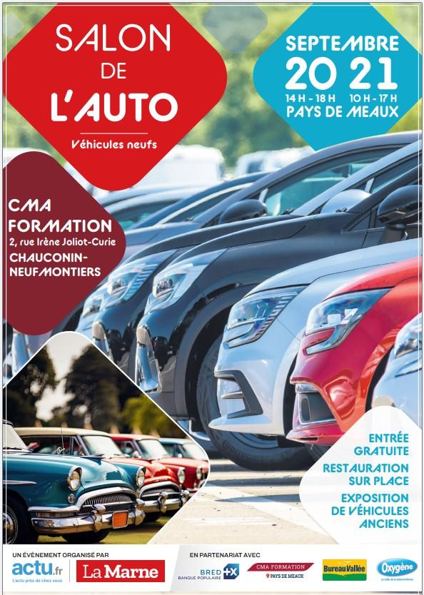 sortie à CHAUCONIN NEUFMONTIERS, Seine et Marne. SALON DE L'AUTO - VEHICULES NEUFS Sortir à CHAUCONIN NEUFMONTIERS(Seine et Marne). CHAUCONIN NEUFMONTIERS.