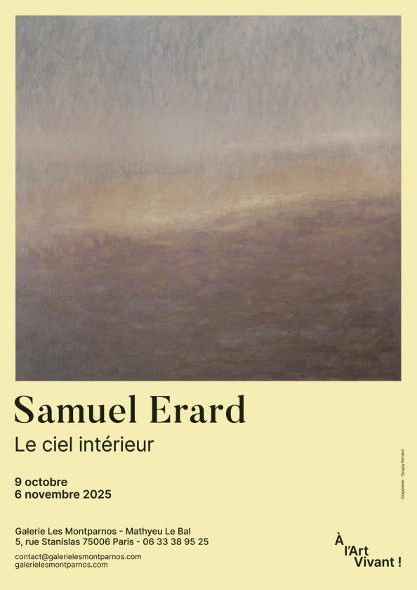 sortie à PARIS 06, Paris. EXPOSITION SAMUEL ERARD, LE CIEL INTÉRIEUR Sortir à PARIS 06(Paris). PARIS 06.
