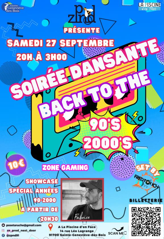 sortie à STE GENEVIEVE DES BOIS, Essonne. SOIRÉE DANSANTE ANNÉES 90/2000 BY ZPND Sortir à STE GENEVIEVE DES BOIS(Essonne). STE GENEVIEVE DES BOIS.