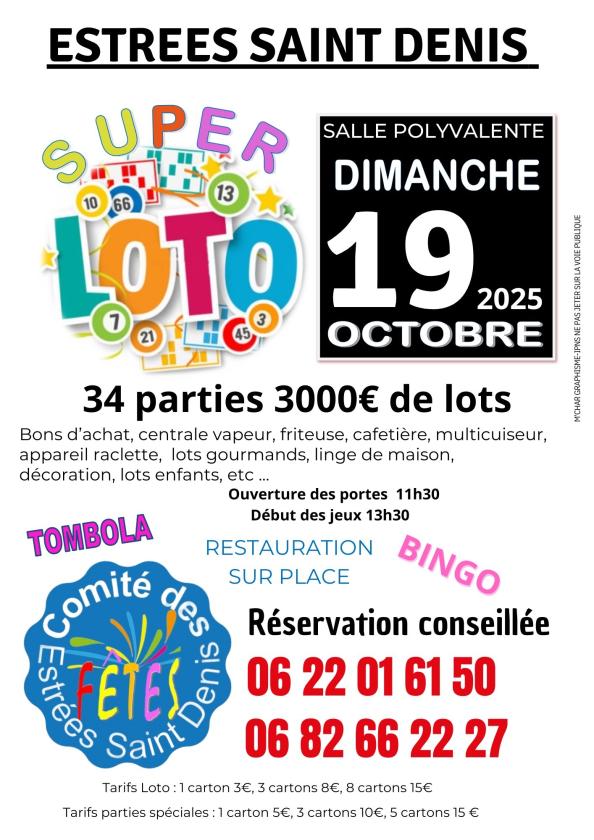 Sortir à ESTREES ST DENIS(Oise). ESTREES ST DENIS.