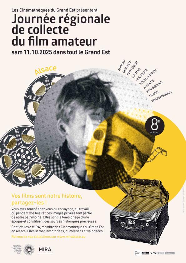 sortie à BENFELD, Bas Rhin. JOURNÉE RÉGIONALE DE COLLECTE DU FILM AMATEUR Sortir à BENFELD(Bas Rhin). BENFELD.