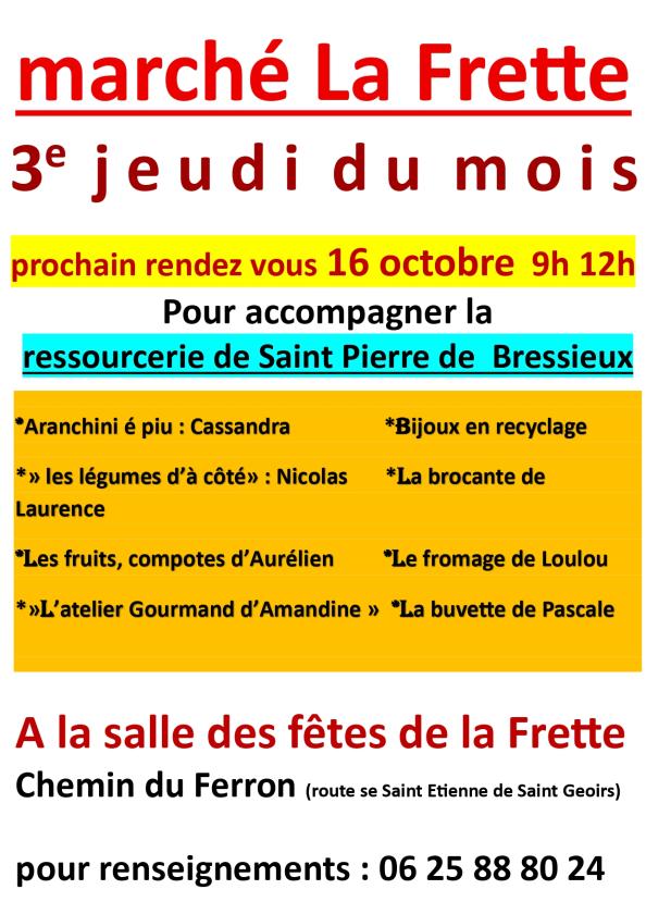 Sortir à LA FRETTE(Isère). LA FRETTE.