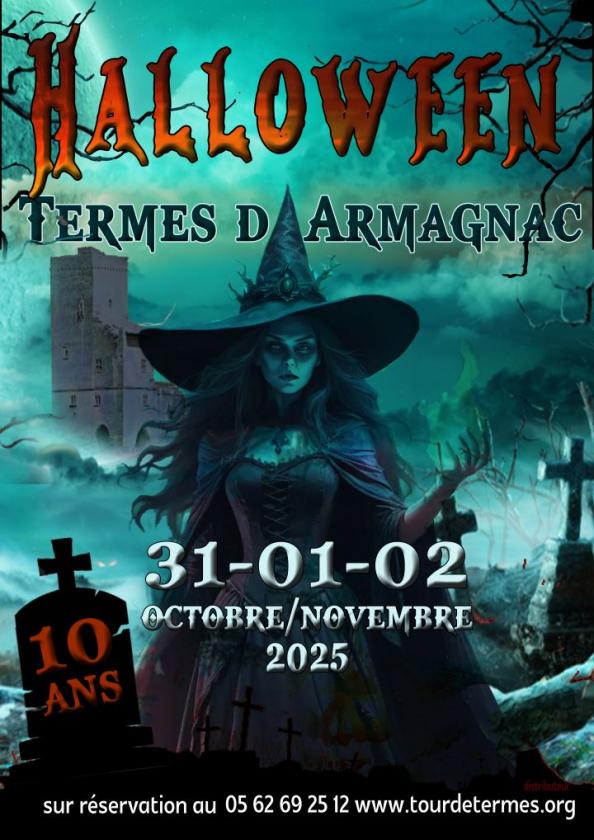 sortie à TERMES D ARMAGNAC, Gers. HALLOWEEN À LA TOUR DE TERMES Sortir à TERMES D ARMAGNAC(Gers). TERMES D ARMAGNAC.