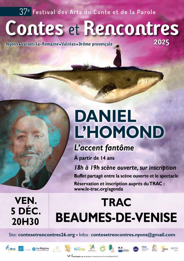 sortie à BEAUMES DE VENISE, Vaucluse. SPECTACLE L'HOMOND : L'ACCENT FANTÔME Sortir à BEAUMES DE VENISE(Vaucluse). BEAUMES DE VENISE.