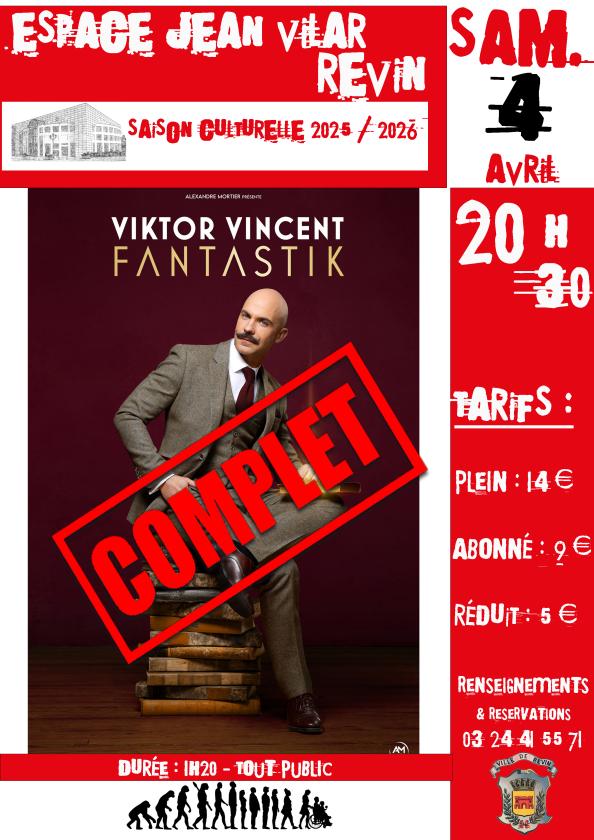 sortie à REVIN, Ardennes. VIKTOR VINCENT « FANTASTIK » Sortir à REVIN(Ardennes). REVIN.