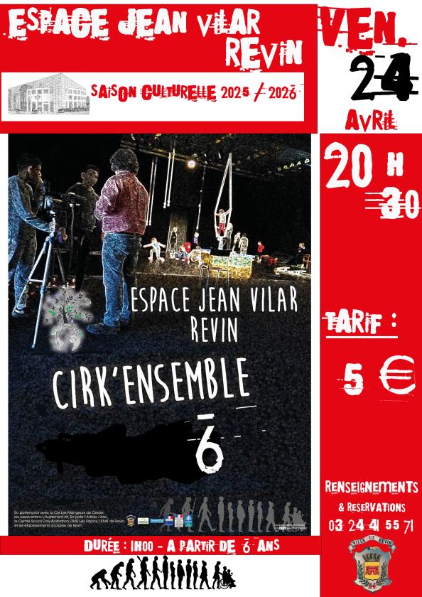 sortie à REVIN, Ardennes. CIRK’ENSEMBLE 6 Sortir à REVIN(Ardennes). REVIN.