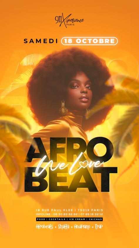 sortie à PARIS, Paris. WE LOVE AFROBEAT ! Sortir à PARIS(Paris). PARIS.
