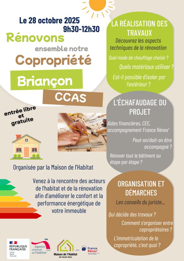 sortie à BRIANCON, Hautes Alpes. RÉNOVONS ENSEMBLE NOTRE COPROPRIÉTÉ Sortir à BRIANCON(Hautes Alpes). BRIANCON.
