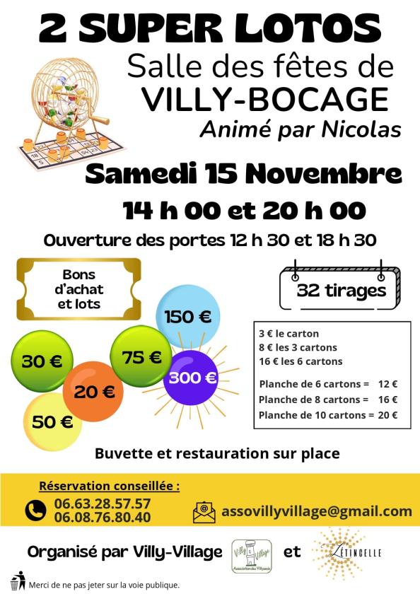 Sortir à VILLY BOCAGE(Calvados). VILLY BOCAGE.