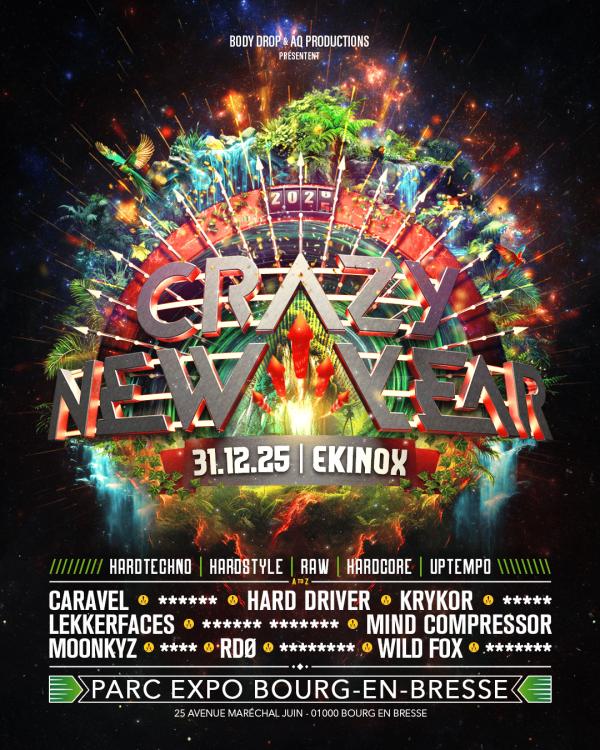 sortie à BOURG EN BRESSE, Ain. CRAZY NEW YEAR FESTIVAL Sortir à BOURG EN BRESSE(Ain). BOURG EN BRESSE.