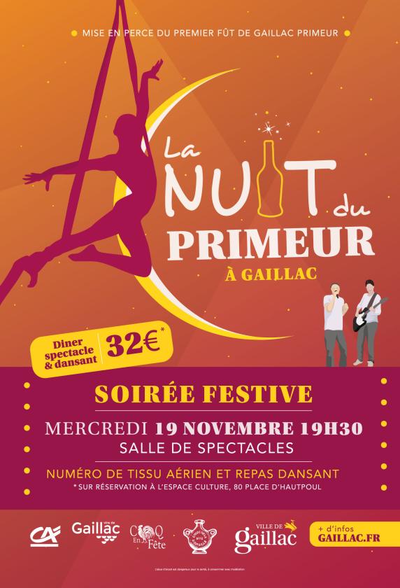 sortie à GAILLAC, Tarn. LA NUIT DU PRIMEUR Sortir à GAILLAC(Tarn). GAILLAC.