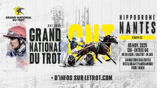 sortie à NANTES, Loire Atlantique. 12E ÉTAPE DU GRAND NATIONAL DU TROT À NANTES Sortir à NANTES(Loire Atlantique). NANTES.