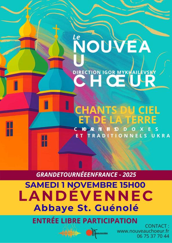 sortie à LANDEVENNEC, Finistère. LE NOUVEAU CHOEUR  Sortir à LANDEVENNEC(Finistère). LANDEVENNEC.