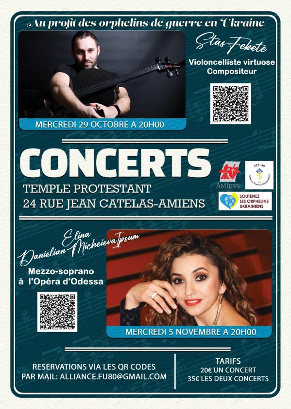 sortie à AMIENS, Somme. LES 3 VIES DU VIOLONCELLE | STAS FEKETE  Sortir à AMIENS(Somme). AMIENS.