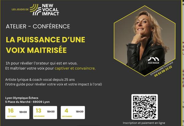 sortie à LYON, Rhône. LA PUISSANCE D'UNE VOIX MAÎTRISÉE Sortir à LYON(Rhône). LYON.