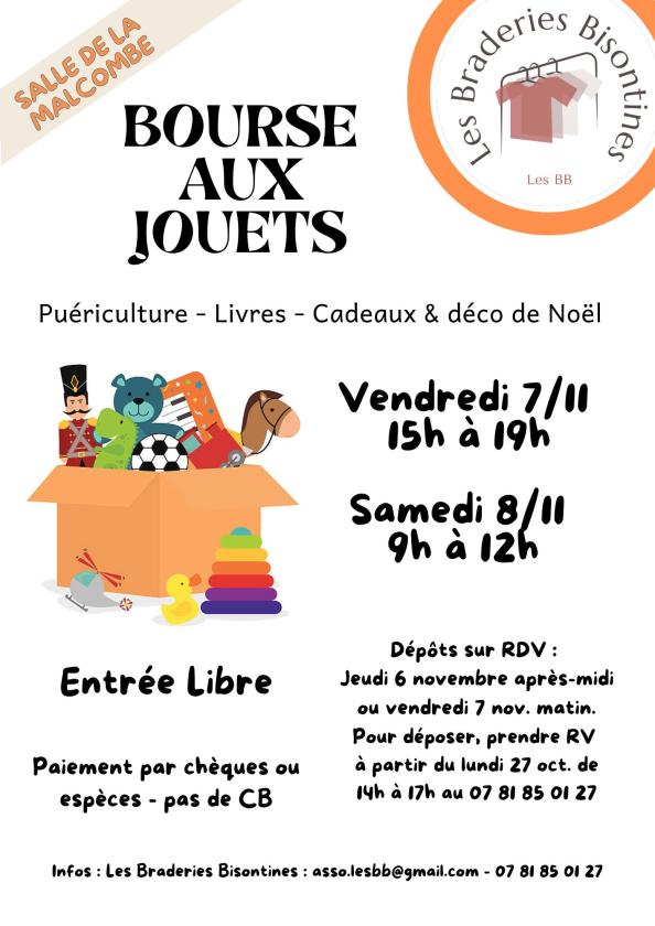 sortie à BESANCON, Doubs. BOURSE AUX JOUETS - PUÉRICULTURE Sortir à BESANCON(Doubs). BESANCON.