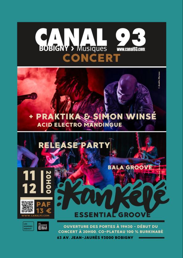 sortie à BOBIGNY, Seine Saint Denis. KANKÉLÉ - RELEASE PARTY ALBUM + DJ SET  Sortir à BOBIGNY(Seine Saint Denis). BOBIGNY.