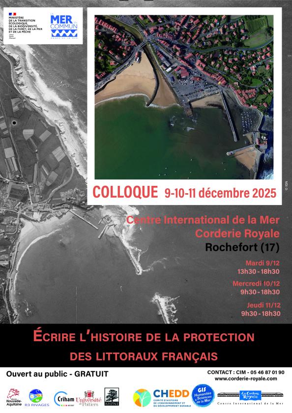 sortie à ROCHEFORT, Charente Maritime. COLLOQUE « ECRIRE L'HISTOIRE DE LA PROTECTION DES  Sortir à ROCHEFORT(Charente Maritime). ROCHEFORT.