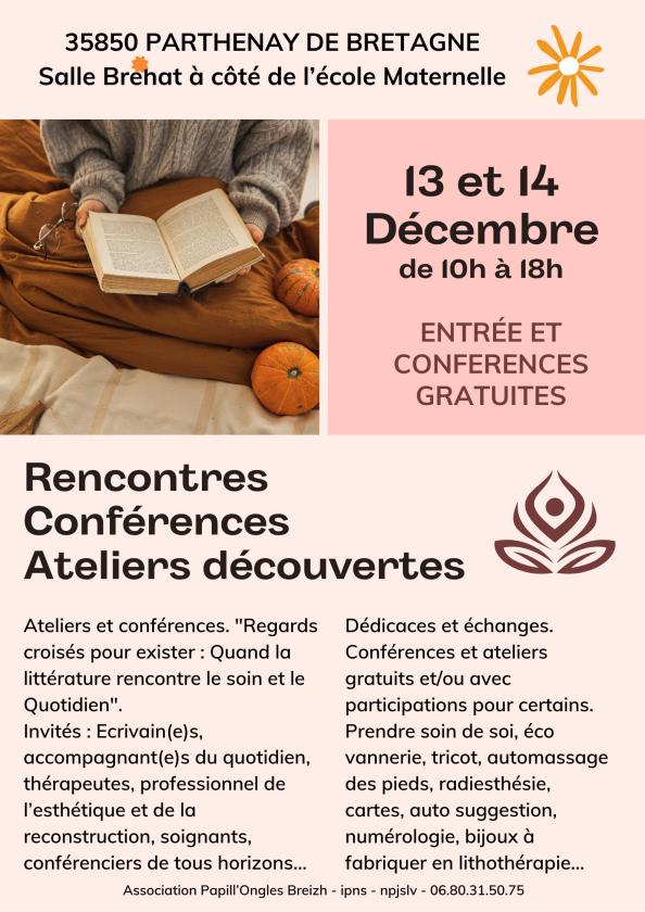 sortie à PARTHENAY DE BRETAGNE, Ille et Vilaine. ATELIERS, RENCONTRES ET CONFÉRENCES Sortir à PARTHENAY DE BRETAGNE(Ille et Vilaine). PARTHENAY DE BRETAGNE.