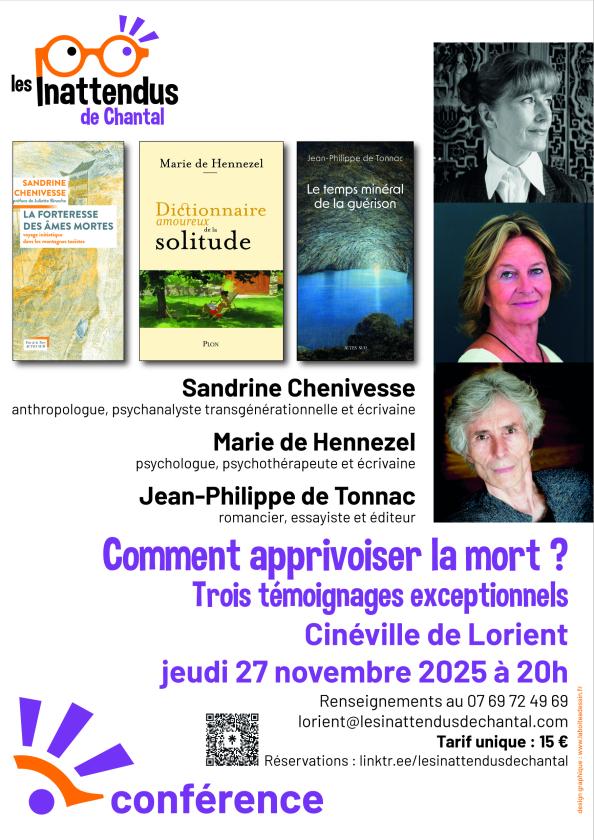 sortie à LORIENT, Morbihan. COMMENT APPRIVOISER LA MORT ?  Sortir à LORIENT(Morbihan). LORIENT.