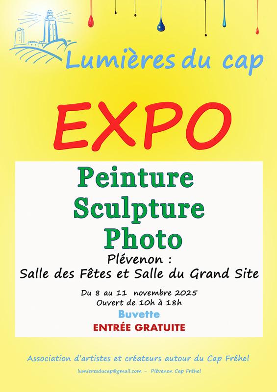 sortie à PLEVENON, Côtes d'Armor. SALON PEINTURE, PHOTO, SCULPTURE Sortir à PLEVENON(Côtes d'Armor). PLEVENON.