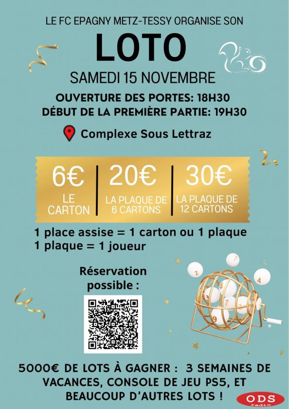 sortie à METZ TESSY, Haute Savoie. LOTO DU FOOT Sortir à METZ TESSY(Haute Savoie). METZ TESSY.