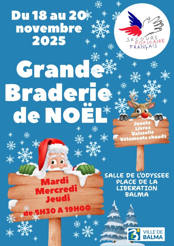 sortie à BALMA, Haute Garonne. BRADERIE JOUETS NOEL Sortir à BALMA(Haute Garonne). BALMA.