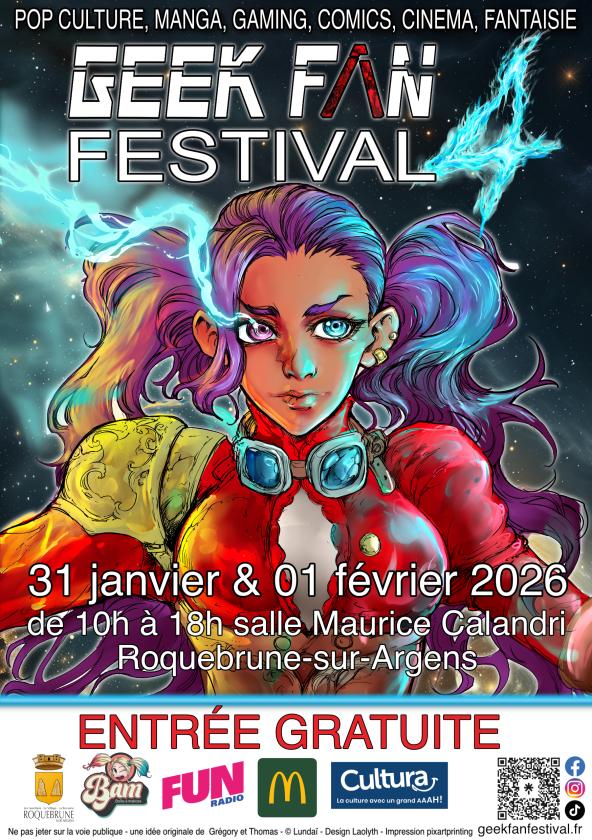 sortie à ROQUEBRUNE SUR ARGENS, Var. GEEK FAN FESTIVAL Sortir à ROQUEBRUNE SUR ARGENS(Var). ROQUEBRUNE SUR ARGENS.