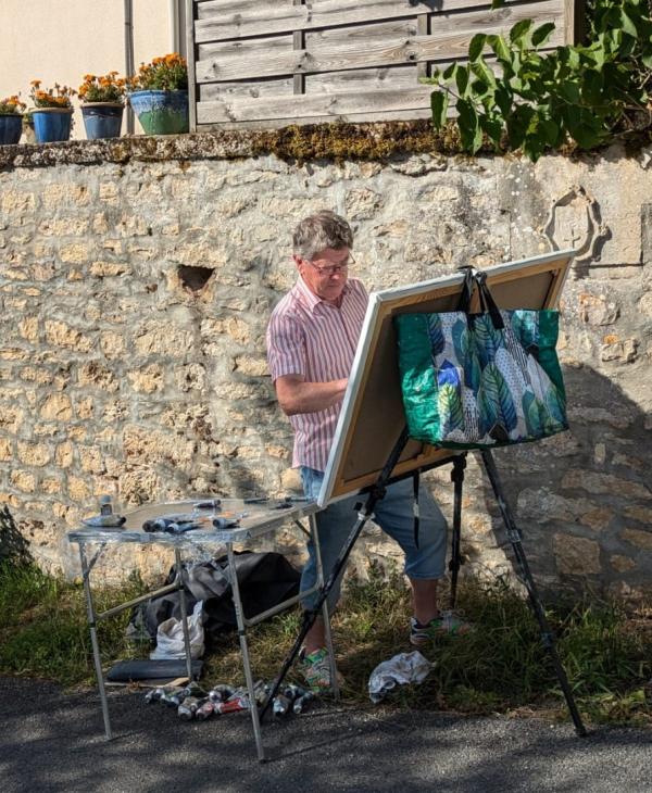 sortie à GINOUILLAC, Lot. CONCOURS DE PEINTURE EN PLEIN AIR DANS LE LOT (46) Sortir à GINOUILLAC(Lot). GINOUILLAC.