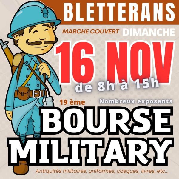 sortie à BLETTERANS, Jura. BOURSE MILITARY Sortir à BLETTERANS(Jura). BLETTERANS.