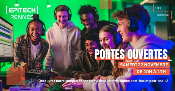sortie à RENNES, Ille et Vilaine. PORTES OUVERTES EPITECH RENNES Sortir à RENNES(Ille et Vilaine). RENNES.