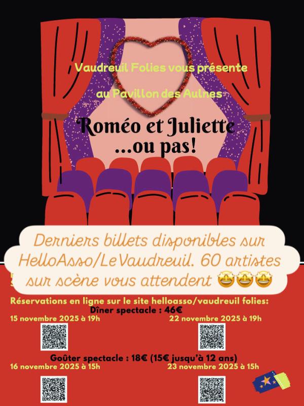 sortie à LE VAUDREUIL, Eure. ROMÉO ET JULIETTE...OU PAS! Sortir à LE VAUDREUIL(Eure). LE VAUDREUIL.